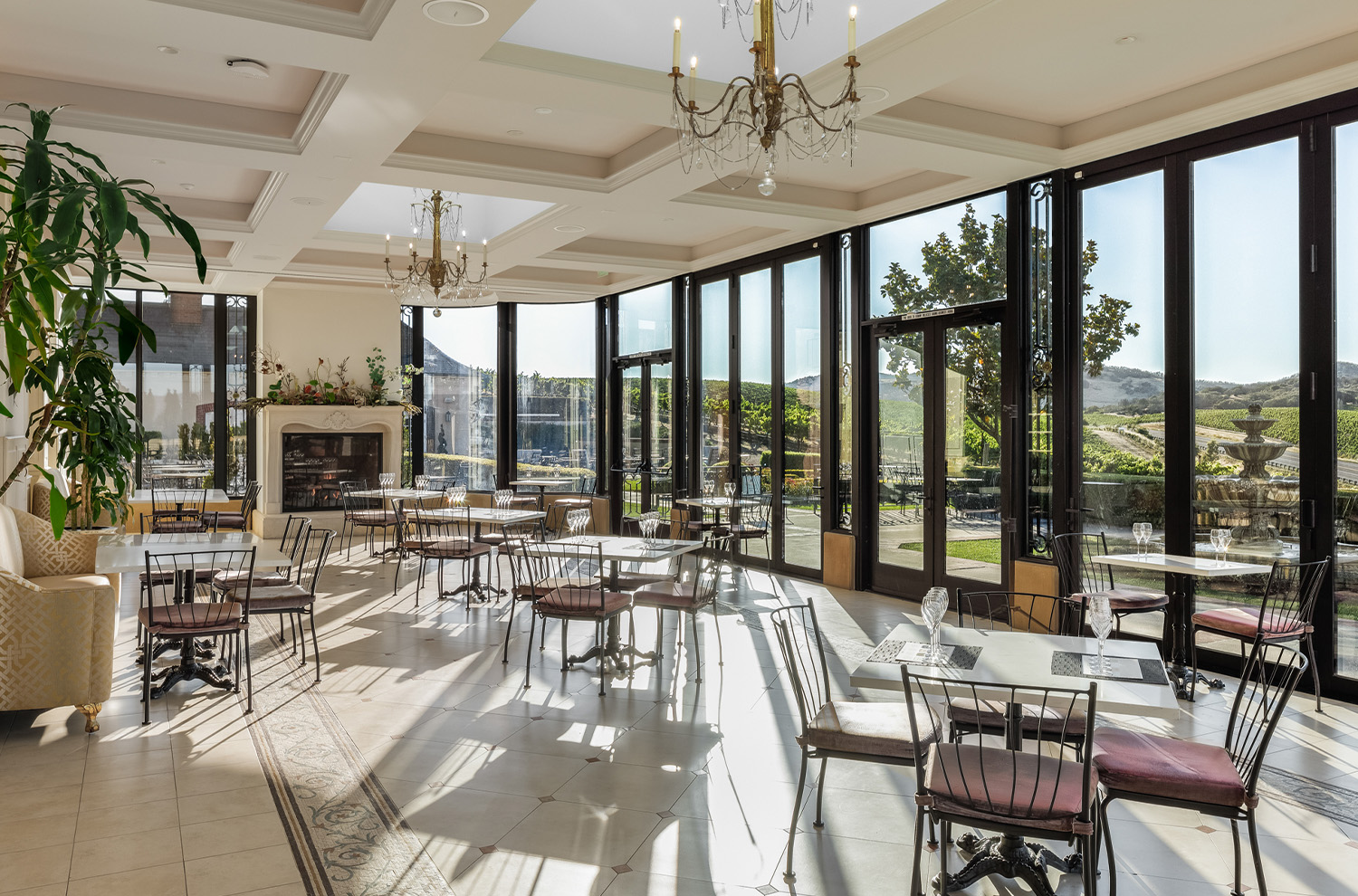 jardin d'hiver at domaine Carneros